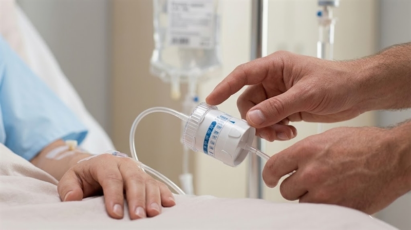 Somministrazione delle soluzioni infusionali