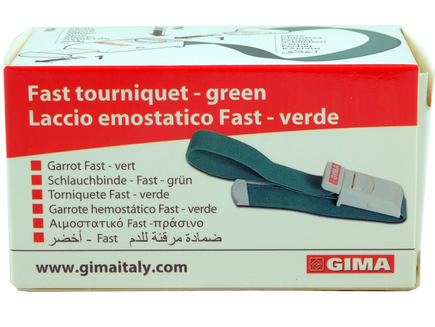 Laccio emostatico a nastro FAST - verde in anteprima