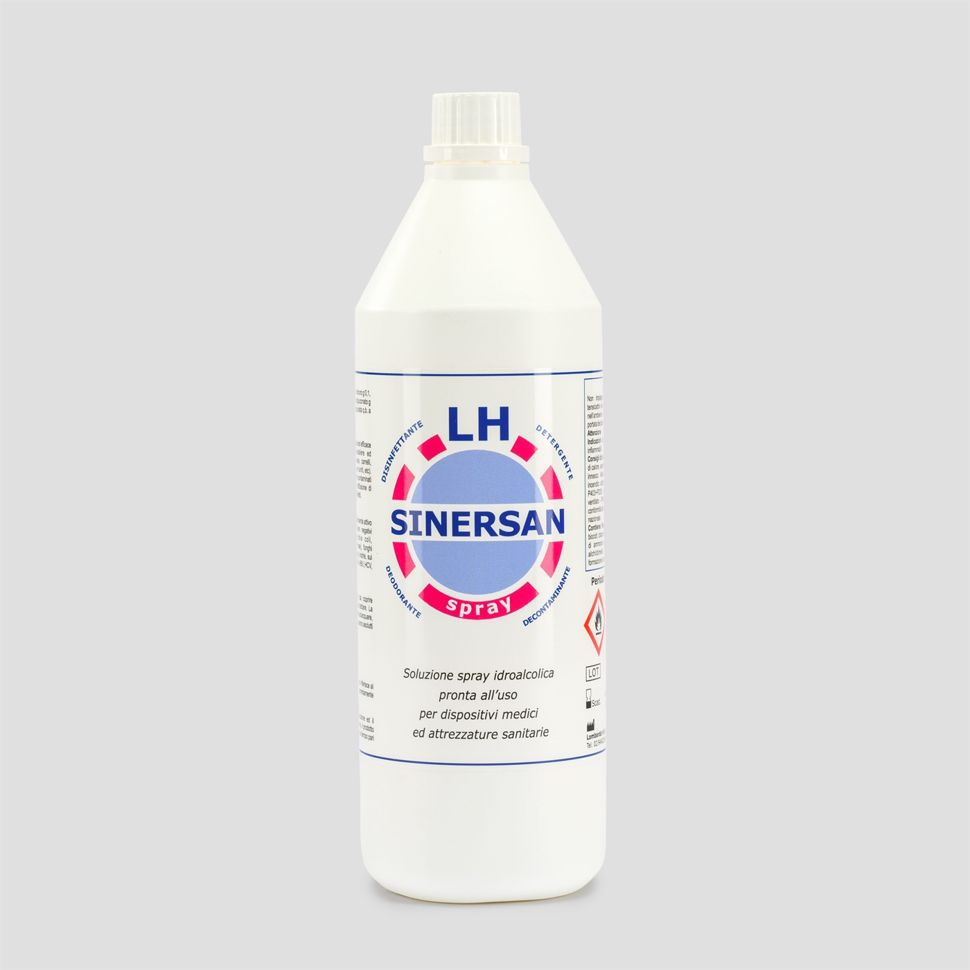 LH SINERSAN SPRAY Disinfettante per superfici decontaminate a soluzione idroalcolica