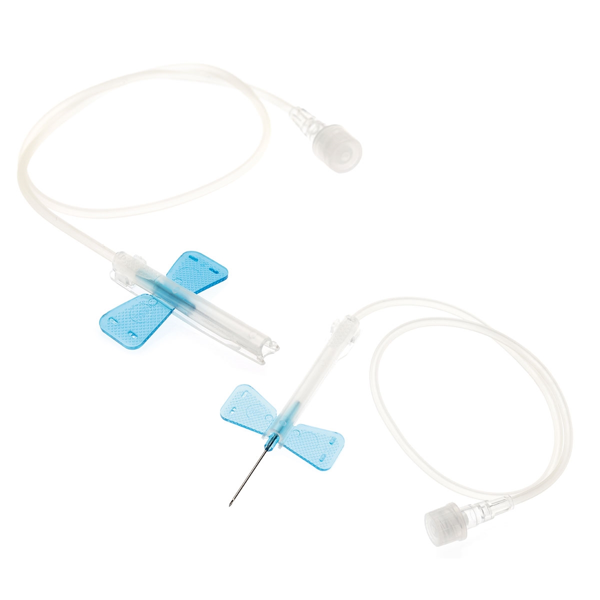 Aghi a farfalla sterili (epicranico) di sicurezza, monouso - 21G/23G - confezione da 100 pezzi - RAYS - 23G