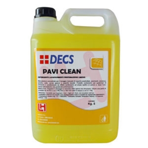 PAVI CLEAN Detergente lavapavimenti profumazione limone - tanica da 5 litri in anteprima