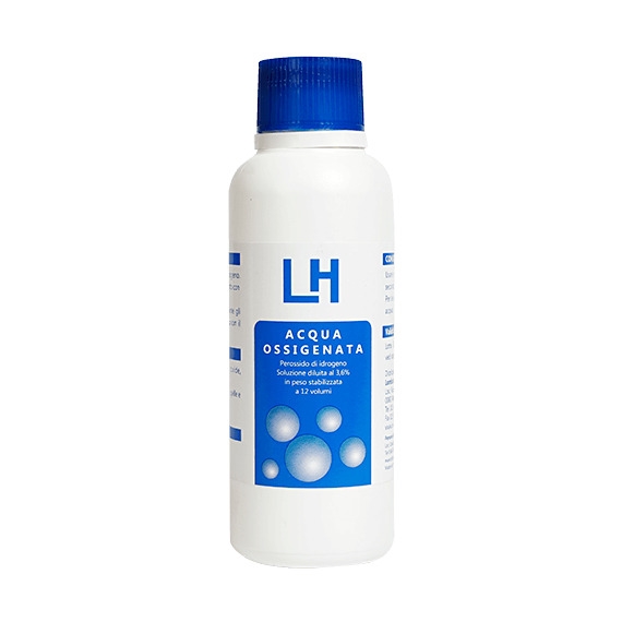 Acqua ossigenata 3,6%, LH  - (12 volumi) - flacone da 250 ml/1000 ml - LOMBARDA H - Flaconejjdajj250jjml