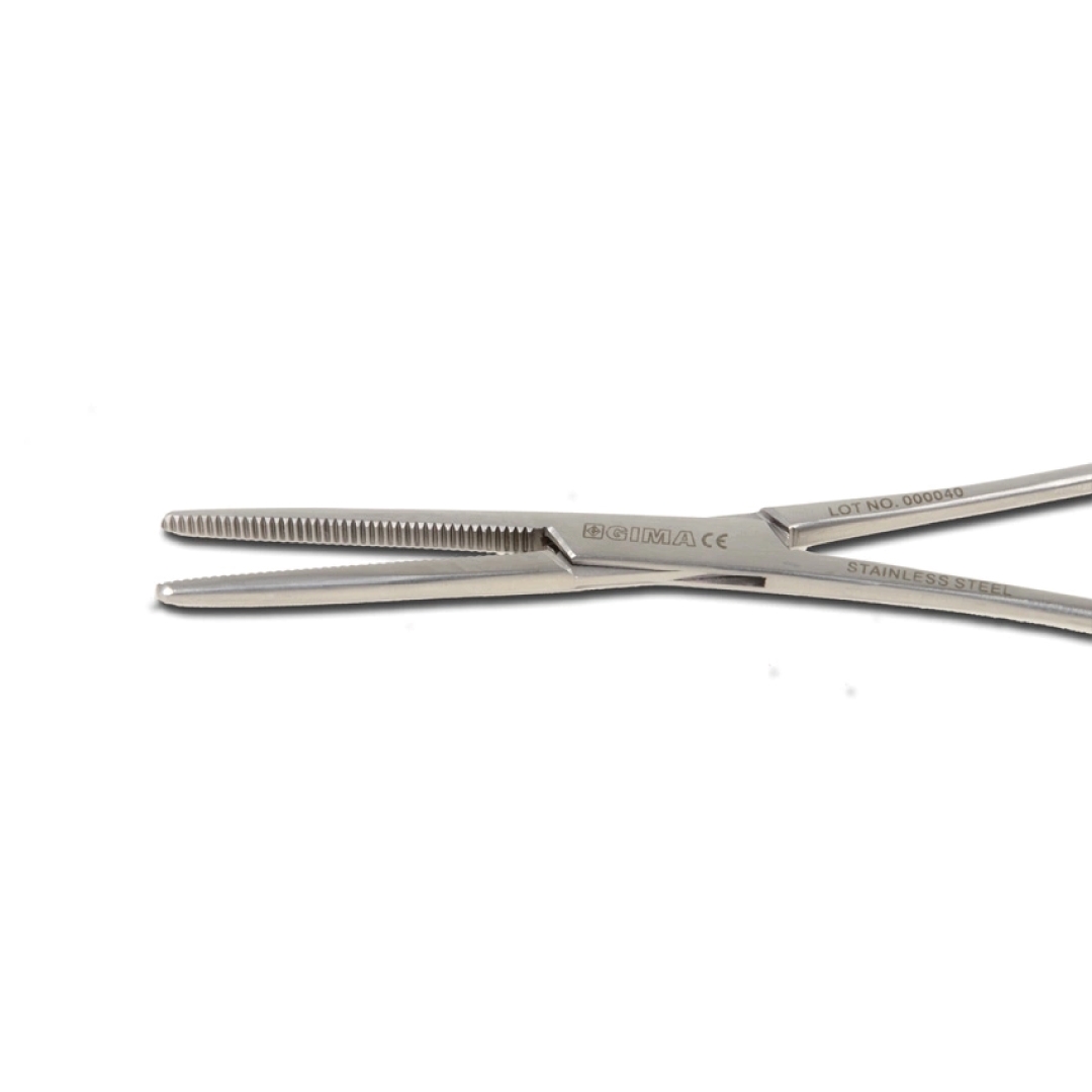 Pinza emostatica di KLEMMER in acciaio inox retta 16 cm