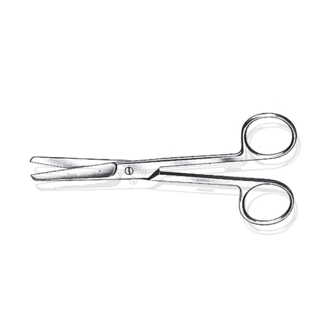 Forbice retta punte smusse 16 cm