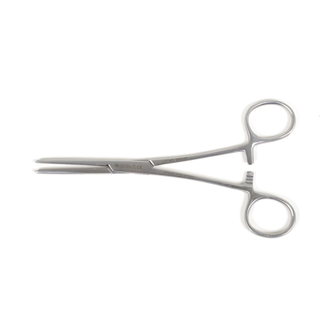 Pinza emostatica di KLEMMER in acciaio inox retta 16 cm
