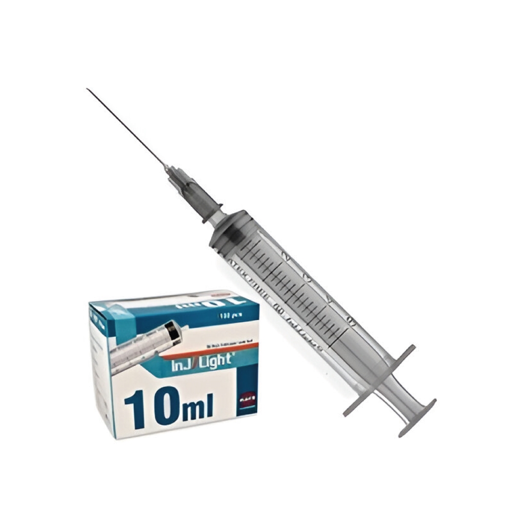 Siringhe monouso da 10 ml con ago