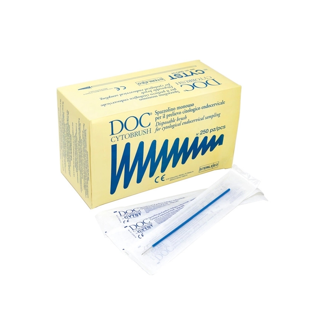 Cytobrush sterili DOC spazzolini monouso prelievo citologico endocervicale