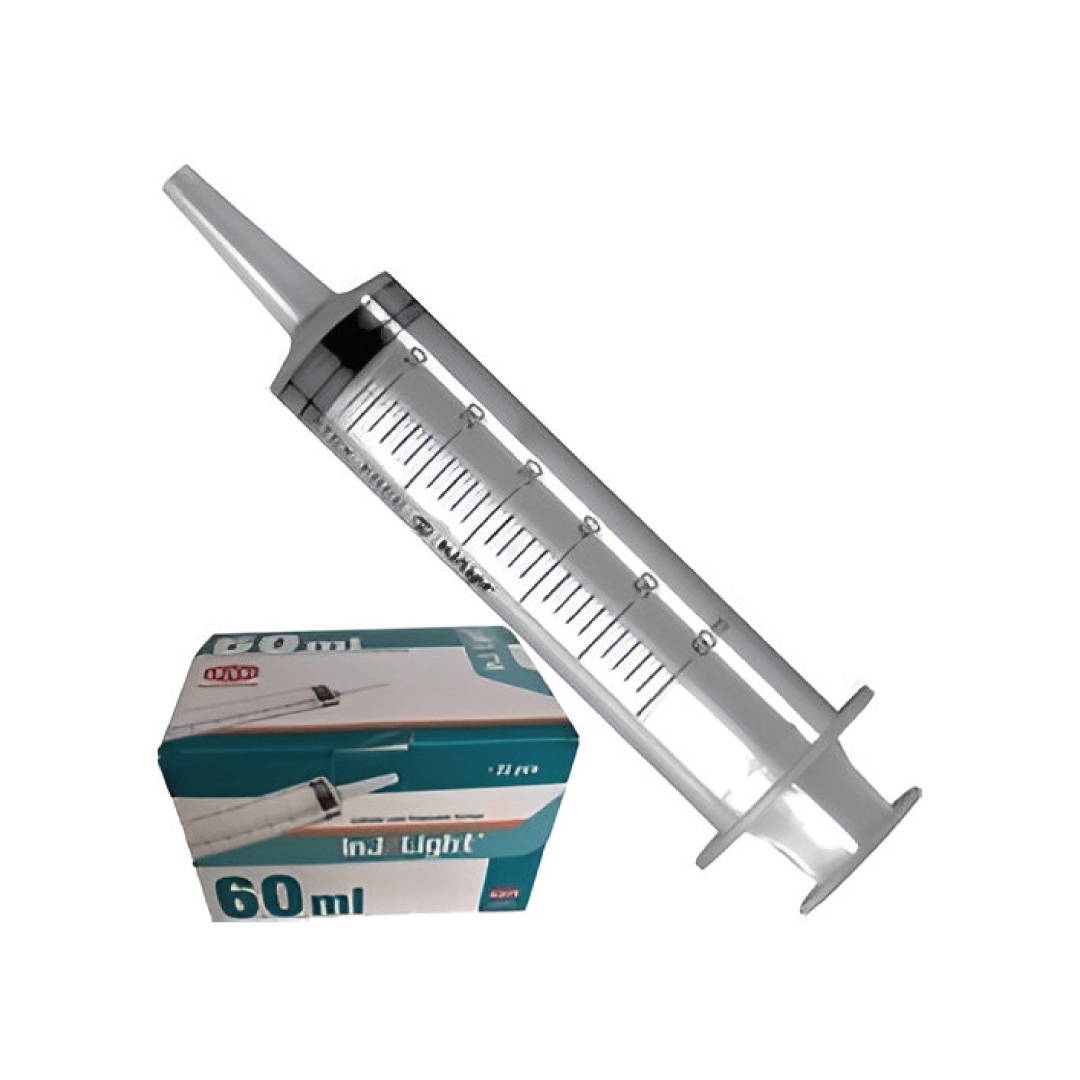 Siringhe monouso da 60 ml senza ago cono catetere 