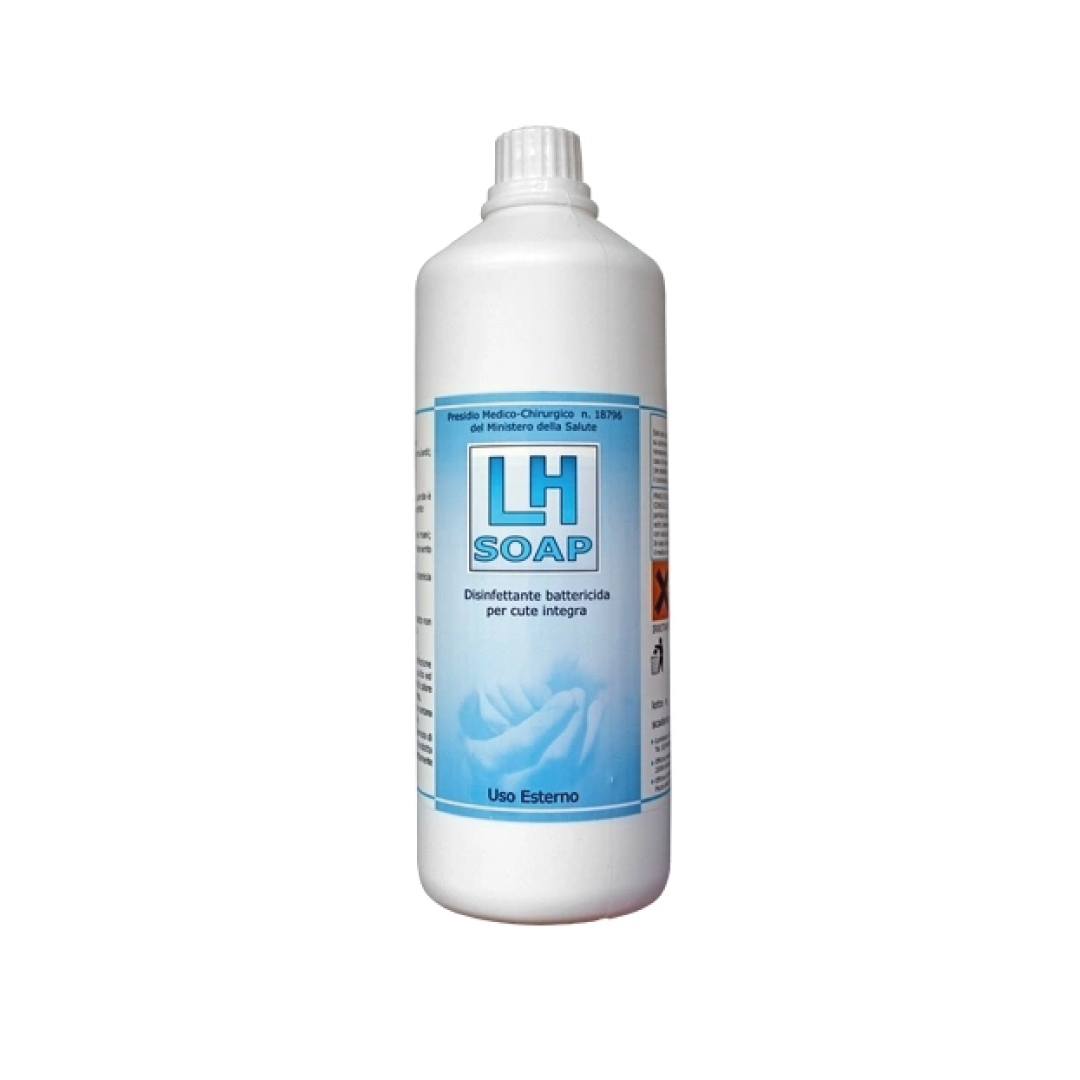 Sapone disinfettante battericida per mani e cute integra -  LOMBARDA H - Flaconejjdajj1jjltjjconjjerogatore
