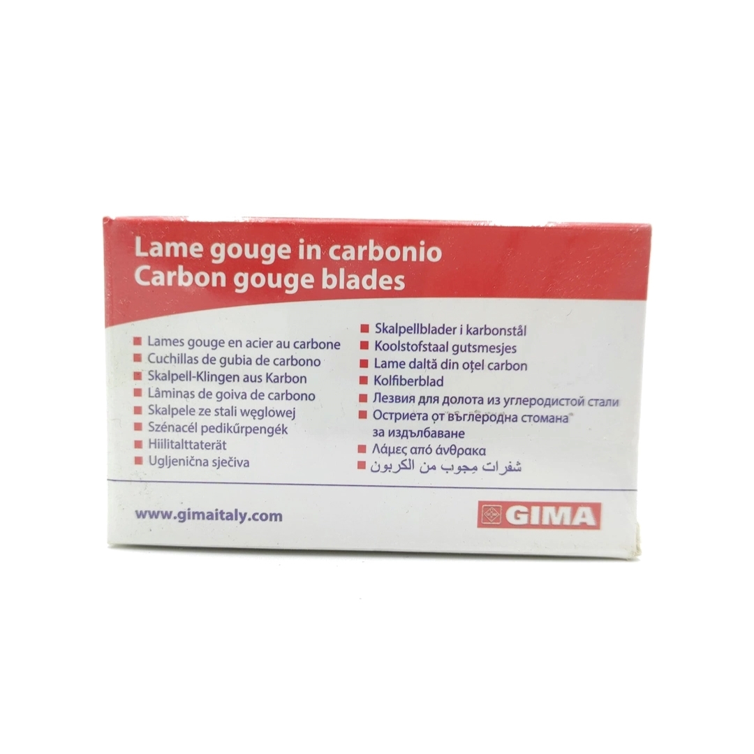Lame sgorbie in acciaio al carbonio