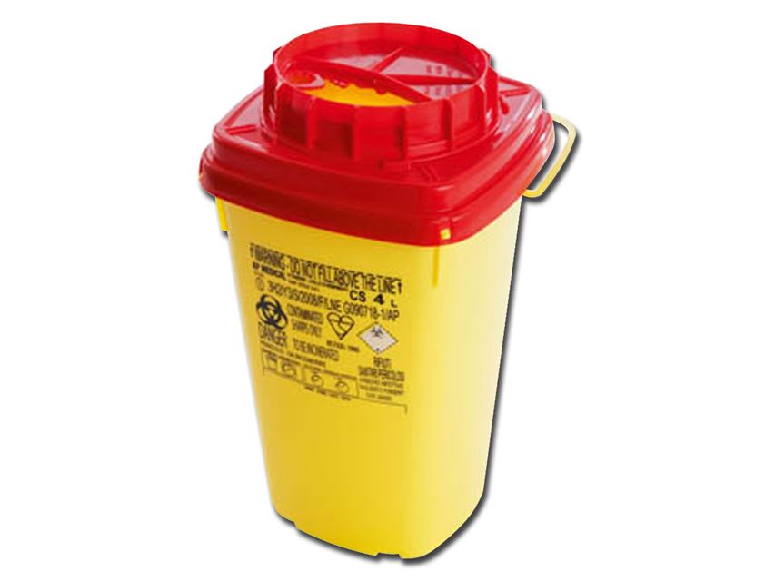 Contenitore per rifiuti taglienti - 4 litri in anteprima
